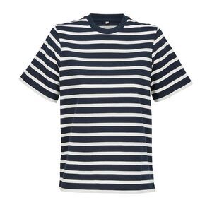 SOLS Womens/Ladies Legend T-Shirt / Navy/Off White